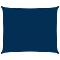 Preview: Sonnensegel Oxford-Gewebe Rechteckig 4x5 m Blau