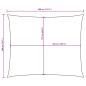 Preview: Sonnensegel Oxford-Gewebe Rechteckig 2x3 m Rot