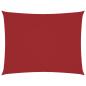 Preview: Sonnensegel Oxford-Gewebe Rechteckig 4x5 m Rot