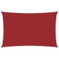 Preview: Sonnensegel Oxford-Gewebe Rechteckig 5x8 m Rot