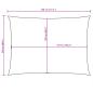 Preview: Sonnensegel Oxford-Gewebe Rechteckig 2,5x4,5 m Blau