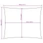 Preview: Sonnensegel Oxford-Gewebe Rechteckig 2x3 m Terrakotta-Rot
