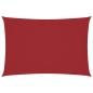 Preview: Sonnensegel Oxford-Gewebe Rechteckig 2,5x4,5 m Rot