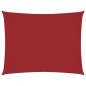 Preview: Sonnensegel Oxford-Gewebe Rechteckig 6x7 m Rot