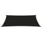 Preview: Sonnensegel Oxford-Gewebe Rechteckig 5x8 m Schwarz