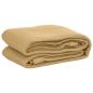 Preview: Zeltteppich Sandfarbe 400x700 cm HDPE