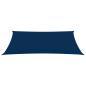 Preview: Sonnensegel Oxford-Gewebe Rechteckig 2,5x5 m Blau