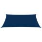 Preview: Sonnensegel Oxford-Gewebe Rechteckig 3,5x5 m Blau