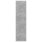 Preview: TV-Wandschrank Betongrau 37x37x142,5 cm Holzwerkstoff