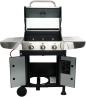 Preview: ProfiCook PC-GG 1310 Gasgrill, 3 Heizzonen, 56 x 43 cm große Grillfläche, Edelstahl (501310)