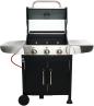 Preview: ProfiCook PC-GG 1310 Gasgrill, 3 Heizzonen, 56 x 43 cm große Grillfläche, Edelstahl (501310)