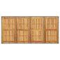 Preview: 9-teiliges Garten Essgruppe mit Kissen Grau Poly Rattan