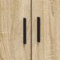 Preview: Stauraum-Bettgestell Sonoma Eiche 100x200 cm