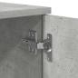 Preview: Bettrahmen mit Stauraum Beton grau 90x200 cm