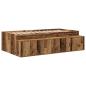 Preview: Stauraumbettgestell Altholz 90 x 200 cm