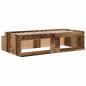 Preview: Stauraumbettgestell Altholz 90 x 200 cm