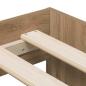 Preview: Stauraum Bettrahmen Artisan Eiche 80x200 cm