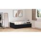 Preview: Stauraumbettgestell Schwarze Eiche 75x190 cm