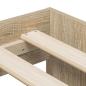 Preview: Stauraum Bettgestell Sonoma Eiche 75x190 cm