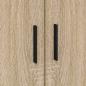 Preview: Stauraum Bettgestell Sonoma Eiche 75x190 cm