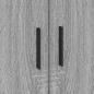 Preview: Stauraum Bettgestell Grau Sonoma 75x190 cm