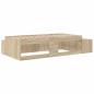 Preview: Stauraum Bettgestell Sonoma Eiche 100x200 cm