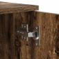 Preview: Stauraumbett Geräucherte Eiche Spanplatte, MDF 90 x 190 cm