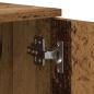 Preview: Stauraumbett Altholz Massivholz und Furniere 75 x 190 cm Stauraum