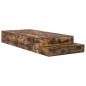 Preview: Stauraumbett Rauch-Eiche Holzwerkstoff 236,5 x 90 x 31,5 cm