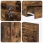 Preview: Stauraumbett Rauch-Eiche Holzwerkstoff 236,5 x 90 x 31,5 cm