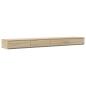 Preview: Stauraum Bettgestell Sonoma Eiche 200x200 cm