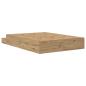 Preview: Stauraumbett Artisan Eiche Holzwerkstoff 236,5 x 150 x 31,5 cm
