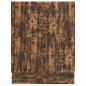 Preview: Stauraumbettgestell Braun Holzwerkstoff 180 x 200 x 31,5 cm