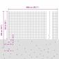 Preview: Euro-Zaun mit 5 U-Pfosten Grün 1,6x10 m Stahl