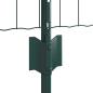 Preview: ARDEBO.de - Euro Zaun mit 5 U-Posts Grün 0.4x10 m Stahl