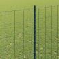 Preview: Euro-Zaun mit Pfosten 10 x 1,4 m PVC-beschichteter Stahl Grün