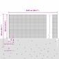 Preview: Schweißdrahtzaun mit 22 U-Posts Silber 1x25 m Stahl