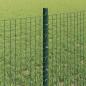 Preview: Schweißdrahtzaun mit 22 U-Pfosten Grün 0,6x50 m Stahl