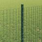 Preview: Schweißdrahtzaun mit 44 U-Pfosten Grün 0.8x100 m Stahl