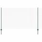 Preview: Zaunpfosten 5 Stück U-Kanal Grün 140 cm Stahl, Hexagon-Zaun Grün 1,4x10 m Stahl