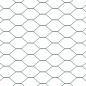 Preview: Zaunpfosten 11 Stück U-Kanal Grün 80 cm Stahl, Sechseckzaun Grün 0,8x100 m Stahl