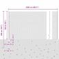 Preview: Zaunpfosten 22 Stk U-Kanal Grau 160 cm Stahl, Sechseckzaun Grau 1,6x25 m Stahl