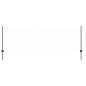 Preview: Zaunpfosten 11 Teile U-Kanal Grau 80 cm Stahl, Sechseckzaun Grau 0,8x50 m Stahl