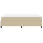 Preview: Boxspringbett mit Matratze Hellgrün Grau 120x200 cm Cordstoff
