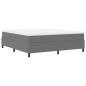 Preview: Boxspringbett mit Matratze Hellgrau Super King Cordstoff