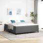 Preview: Boxspringbett mit Matratze Hellgrau Super King Cordstoff