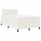 Preview: Boxspringbett mit Matratzencreme 120x200 cm Corduroy-Stoff