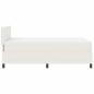 Preview: Boxspringbett mit Matratzencreme 120x200 cm Corduroy-Stoff