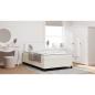 Preview: Boxspringbett mit Matratzencreme 120x200 cm Corduroy-Stoff
