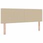 Preview: Boxspringbett mit Matratze in Hellgrün Grau 140x200 cm aus Cord-Stoff